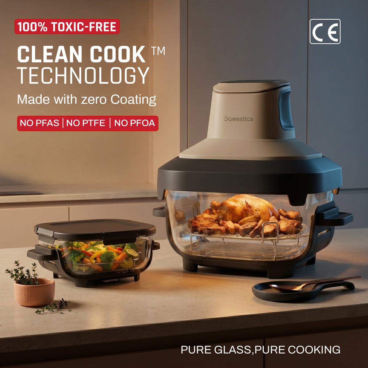 Lumera Air Fryer Oven with CarbonHeat™ Pro