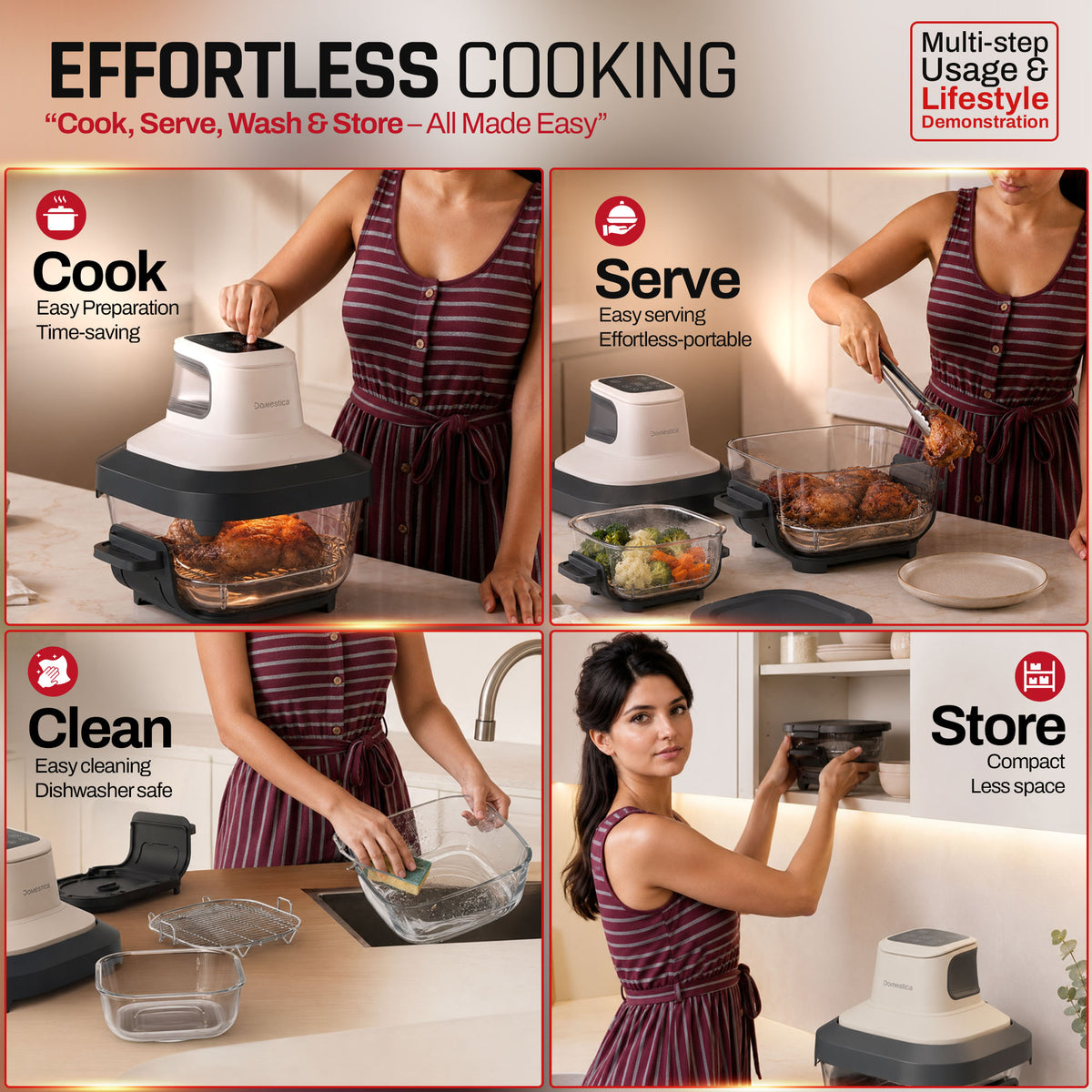 Lumera Air Fryer Oven with CarbonHeat™ Pro