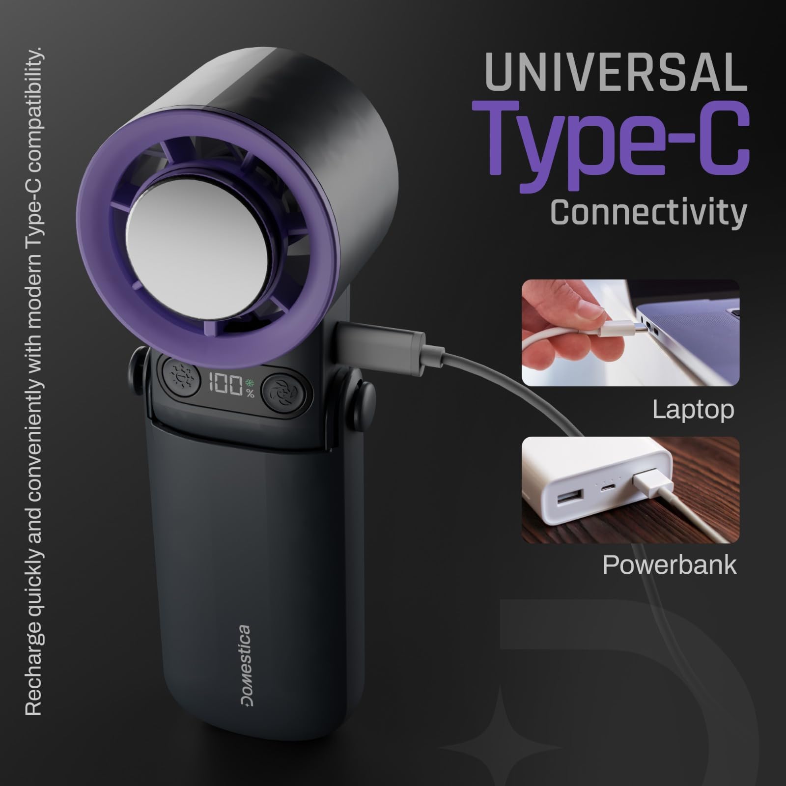 Flo Hand Fan with IcyTouch
