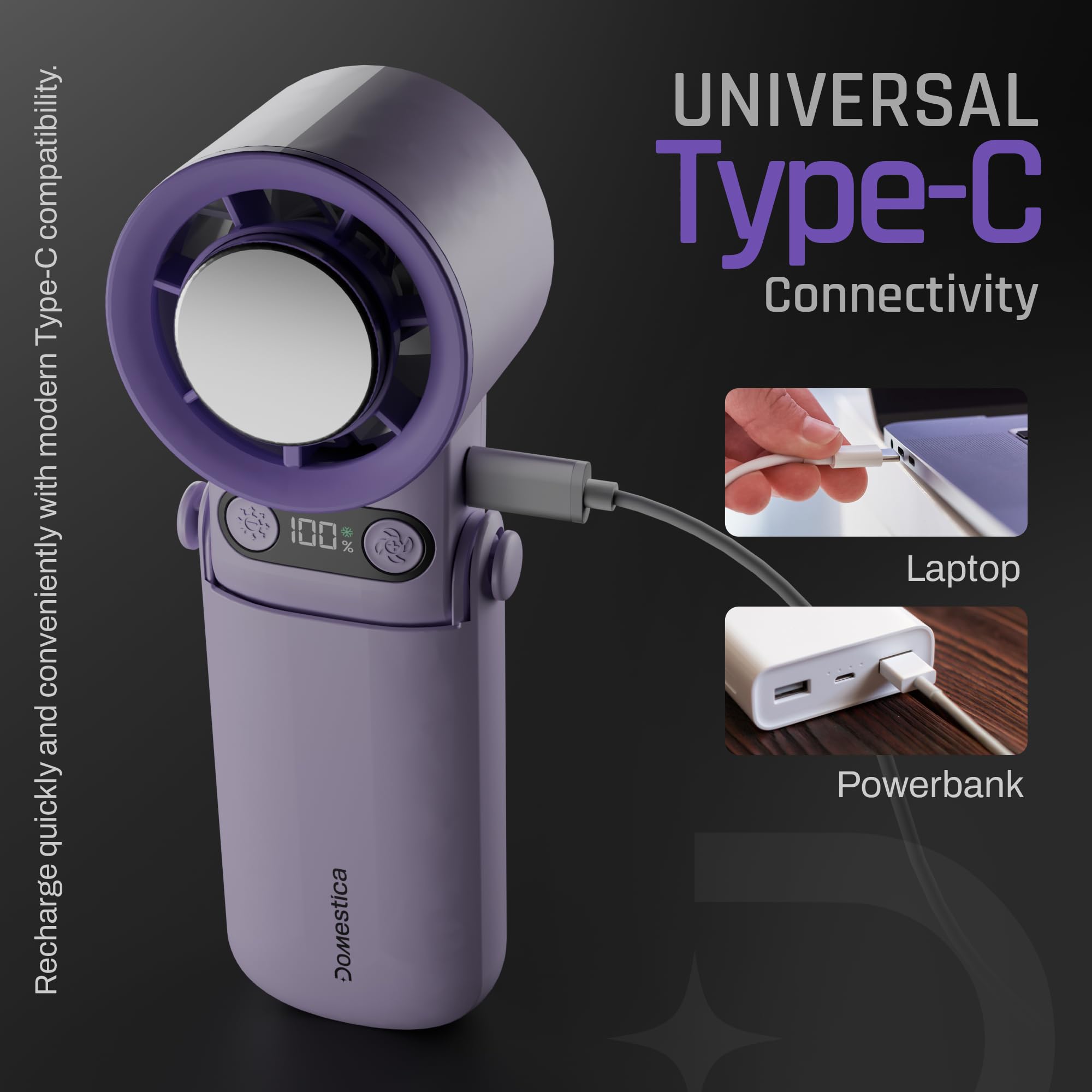 Flo Hand Fan with IcyTouch