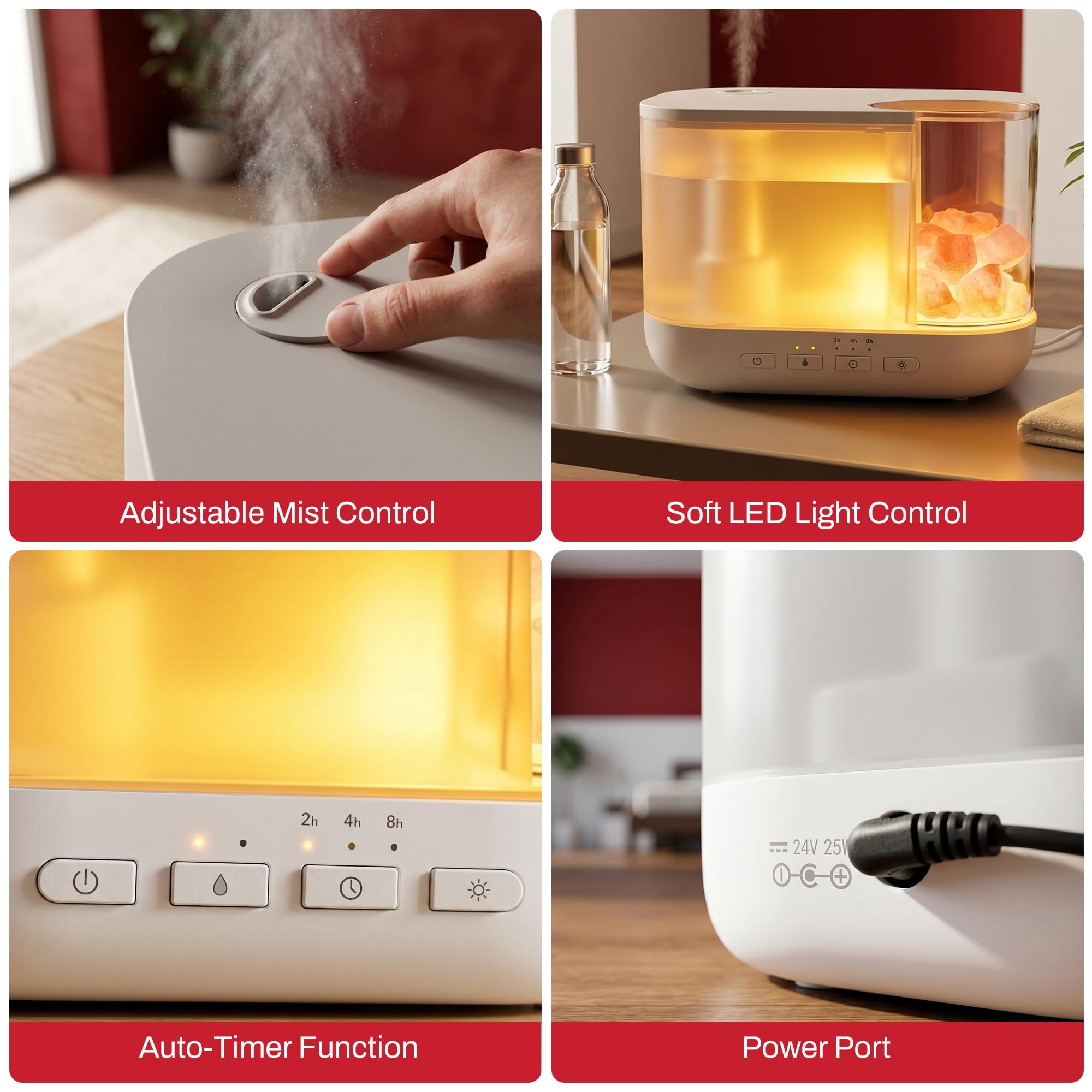 Humidifier for Ultrasonic Cool Mist