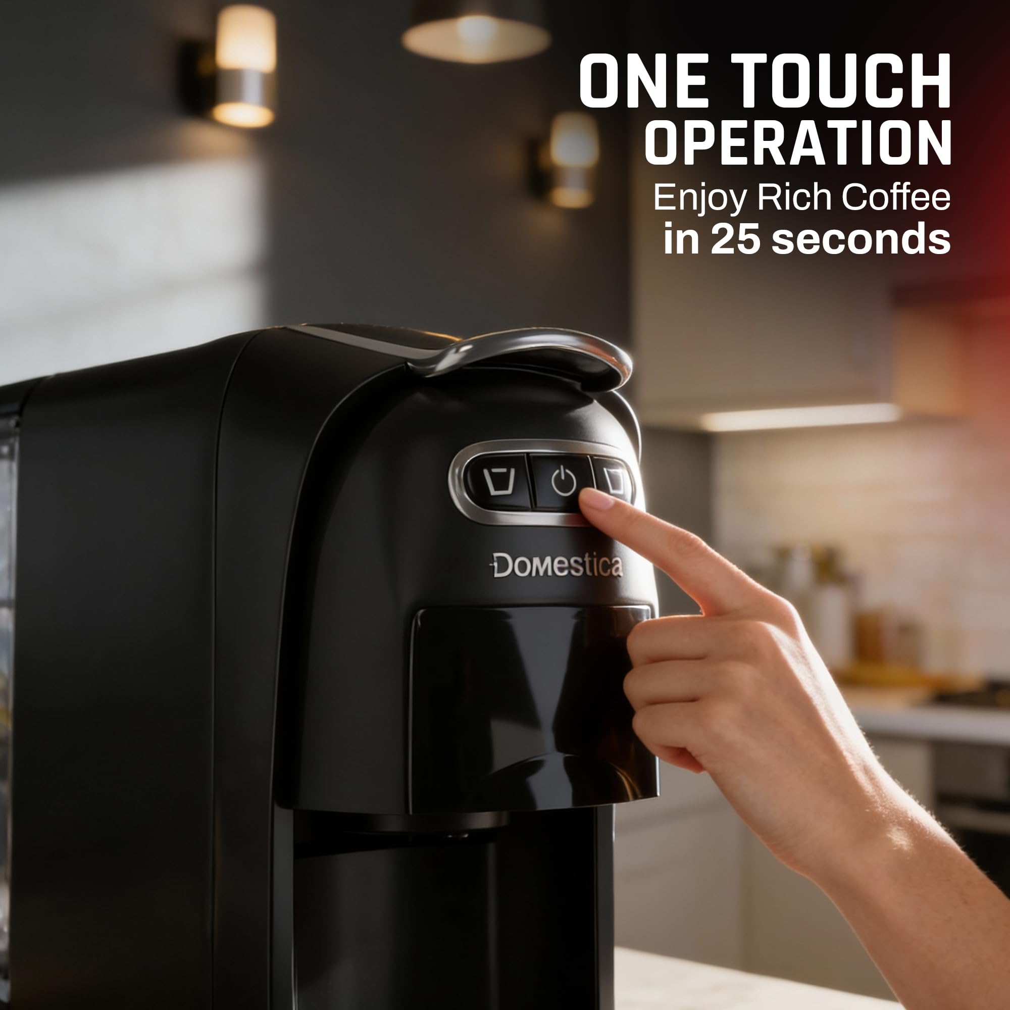 Pod 3-in-1 Espresso Coffee 20 Bar