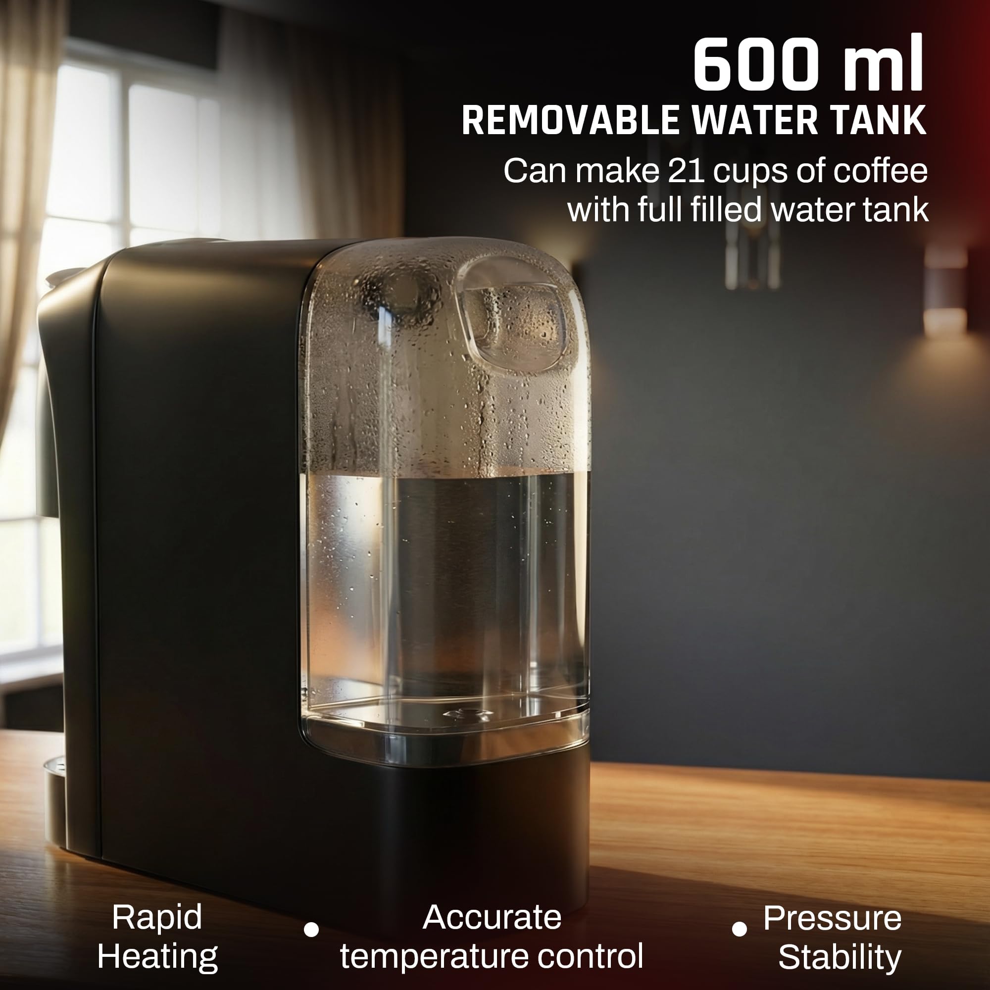 Pod 3-in-1 Espresso Coffee 20 Bar