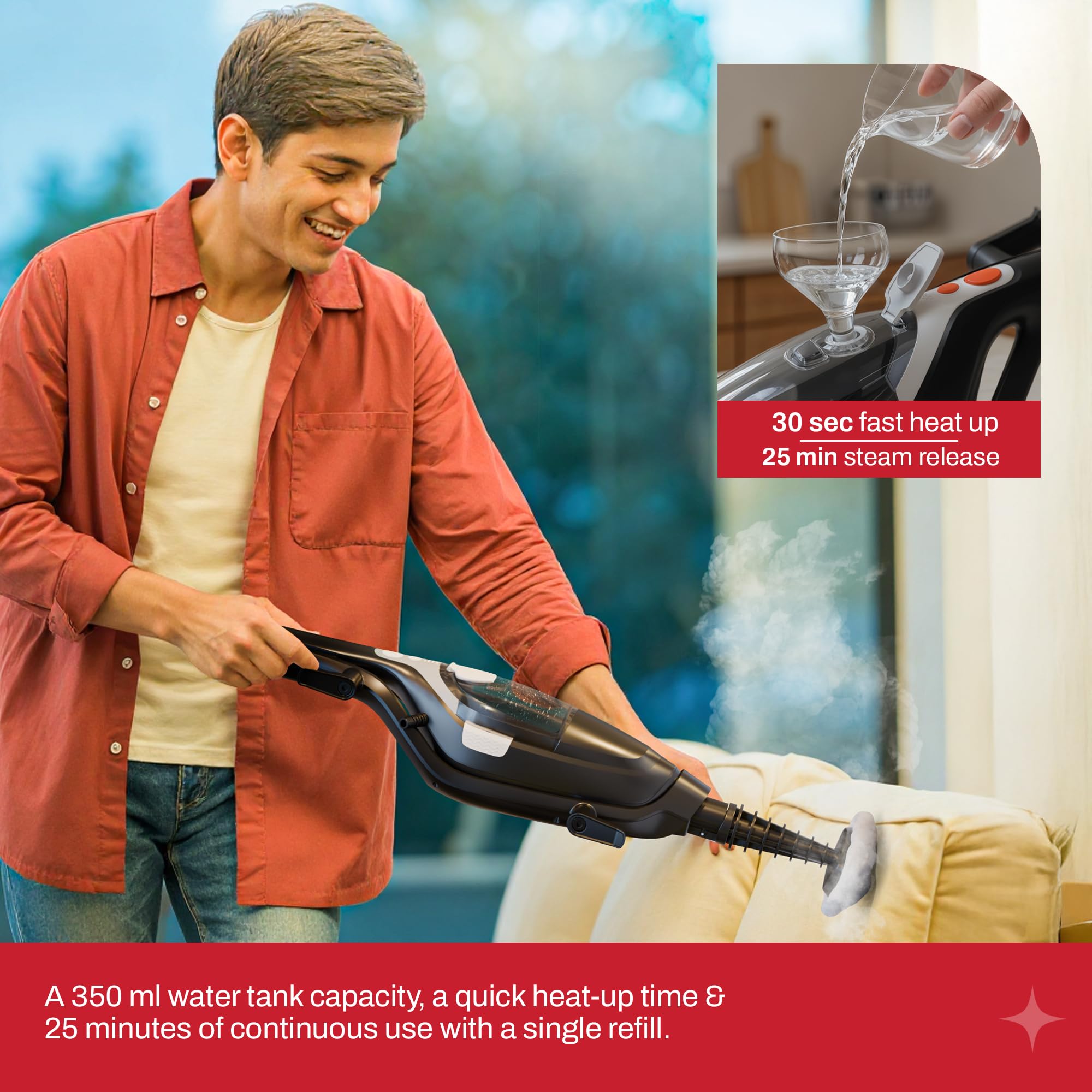 Steamo 10-in-1 Steam Cleaner & Mop