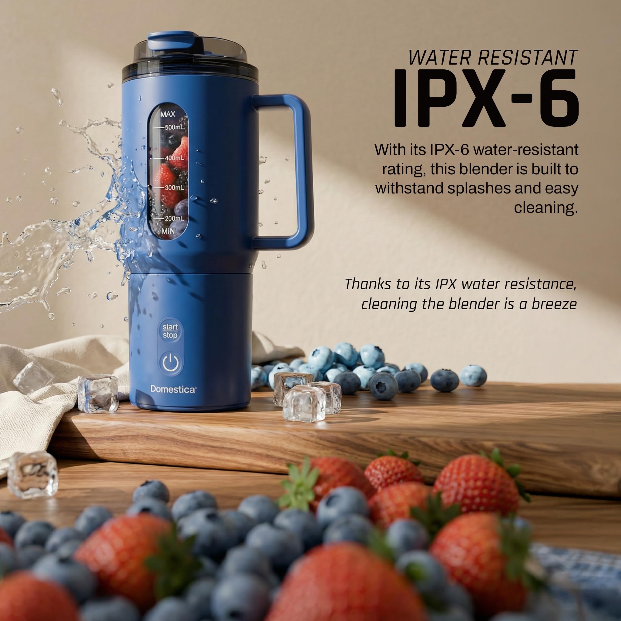 Blendo Portable Blender for Smoothie and Juices