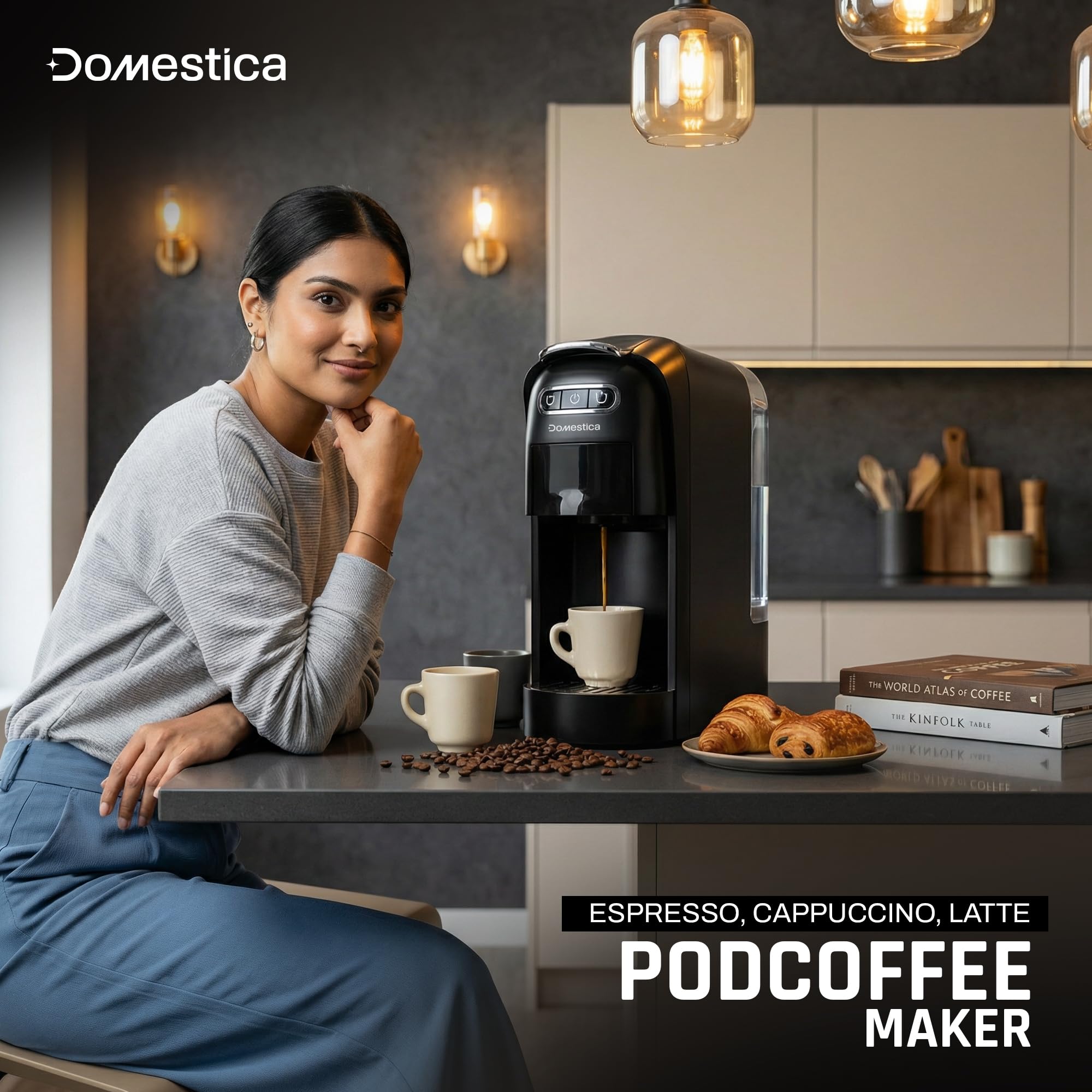 Pod 3-in-1 Espresso Coffee 20 Bar